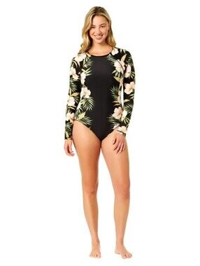 Hurley Women's Long Sleeve Swimsuit Paddlesuit Rashguard